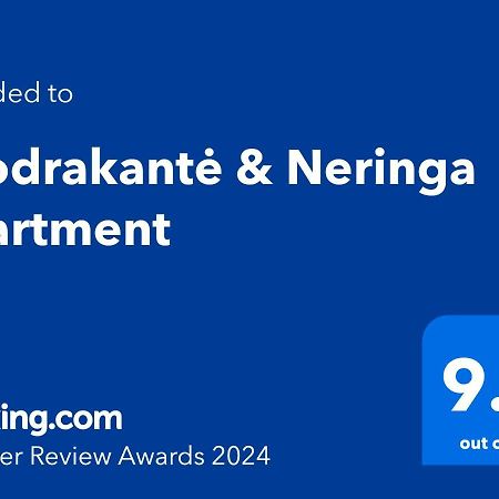 Juodrakante & Neringa Apartment Juodkrantė Dış mekan fotoğraf